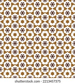 Geometric pattern. Seamless vector background. Ethnic graphic design.