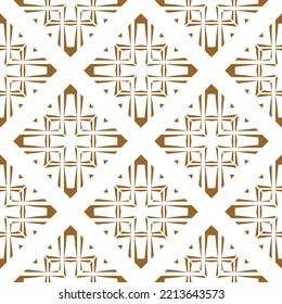 Geometric pattern. Seamless vector background. Ethnic graphic design.