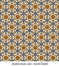 Geometric pattern. Seamless vector background. Ethnic graphic design.