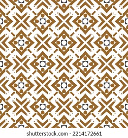 Geometric pattern. Seamless vector background. Ethnic graphic design.