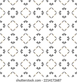 Geometric pattern. Seamless vector background. Ethnic graphic design.