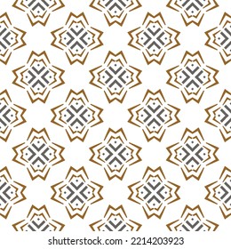 Geometric pattern. Seamless vector background. Ethnic graphic design.