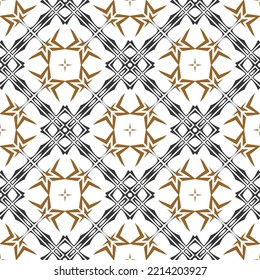 Geometric pattern. Seamless vector background. Ethnic graphic design.
