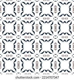Geometric pattern. Seamless vector background. Ethnic graphic design.