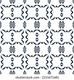 Geometric pattern. Seamless vector background. Ethnic graphic design.