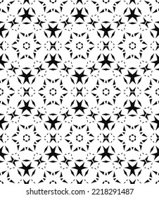 Geometric pattern. Seamless vector background. Ethnic graphic design.