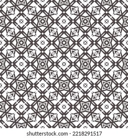 Geometric pattern. Seamless vector background. Ethnic graphic design.