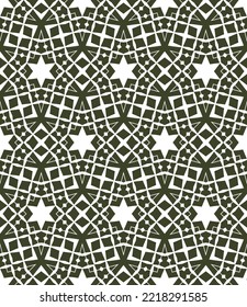 Geometric pattern. Seamless vector background. Ethnic graphic design.
