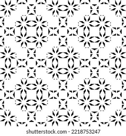 Geometric pattern. Seamless vector background. Ethnic graphic design.