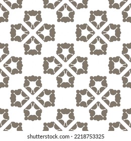 Geometric pattern. Seamless vector background. Ethnic graphic design.