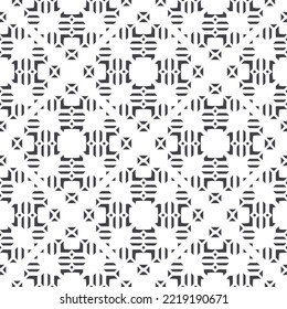 Geometric pattern. Seamless vector background. Ethnic graphic design.