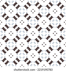 Geometric pattern. Seamless vector background. Ethnic graphic design.