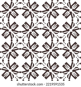 Geometric pattern. Seamless vector background. Ethnic graphic design.
