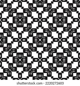 Geometric pattern. Seamless vector background. Ethnic graphic design.