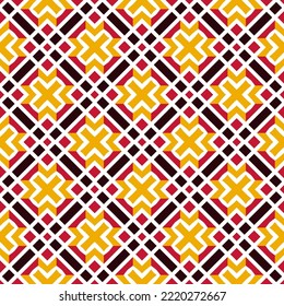 Geometric pattern. Seamless vector background. Ethnic graphic design.