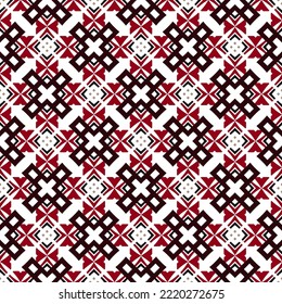 Geometric pattern. Seamless vector background. Ethnic graphic design.