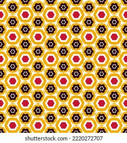 Geometric pattern. Seamless vector background. Ethnic graphic design.