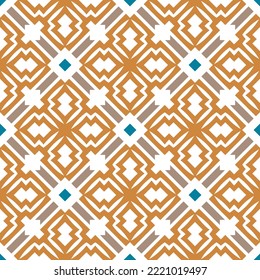 Geometric pattern. Seamless vector background. Ethnic graphic design.