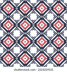 Geometric pattern. Seamless vector background. Ethnic graphic design.