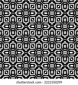 Geometric pattern. Seamless vector background. Ethnic graphic design.