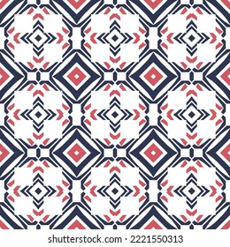 Geometric pattern. Seamless vector background. Ethnic graphic design.