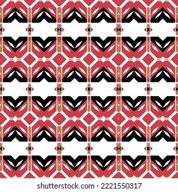 Geometric pattern. Seamless vector background. Ethnic graphic design.