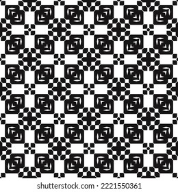 Geometric pattern. Seamless vector background. Ethnic graphic design.