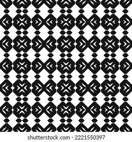 Geometric pattern. Seamless vector background. Ethnic graphic design.
