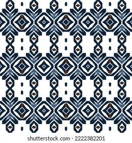 Geometric pattern. Seamless vector background. Ethnic graphic design.