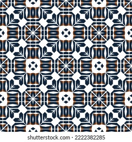 Geometric pattern. Seamless vector background. Ethnic graphic design.