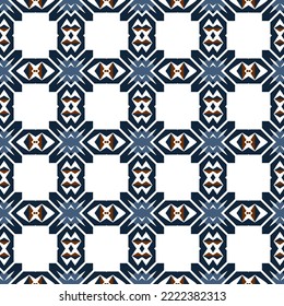 Geometric pattern. Seamless vector background. Ethnic graphic design.
