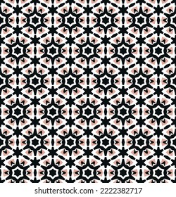 Geometric pattern. Seamless vector background. Ethnic graphic design.