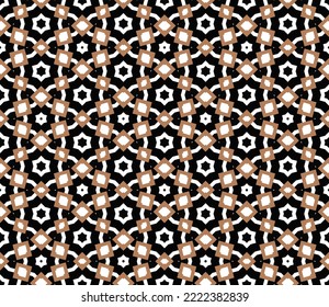 Geometric pattern. Seamless vector background. Ethnic graphic design.