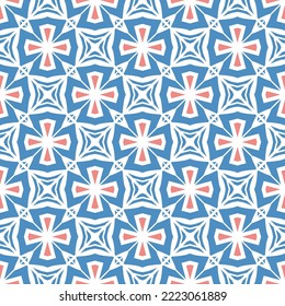 Geometric pattern. Seamless vector background. Ethnic graphic design.
