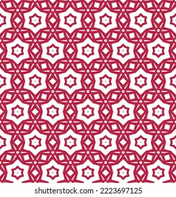 Geometric pattern. Seamless vector background. Ethnic graphic design.