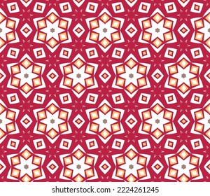 Geometric pattern. Seamless vector background. Ethnic graphic design.