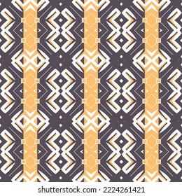 Geometric pattern. Seamless vector background. Ethnic graphic design.