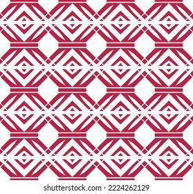 Geometric pattern. Seamless vector background. Ethnic graphic design.