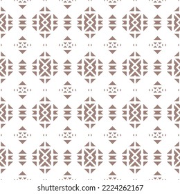 Geometric pattern. Seamless vector background. Ethnic graphic design.