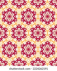 Geometric pattern. Seamless vector background. Ethnic graphic design.