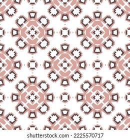 Geometric pattern. Seamless vector background. Ethnic graphic design.