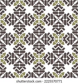 Geometric pattern. Seamless vector background. Ethnic graphic design.