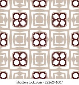 Geometric pattern. Seamless vector background. Ethnic graphic design.