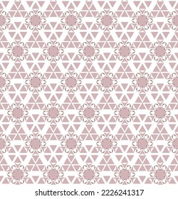Geometric pattern. Seamless vector background. Ethnic graphic design.