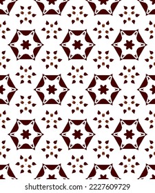 Geometric pattern. Seamless vector background. Ethnic graphic design.