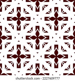 Geometric pattern. Seamless vector background. Ethnic graphic design.