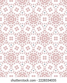Geometric pattern. Seamless vector background. Ethnic graphic design.