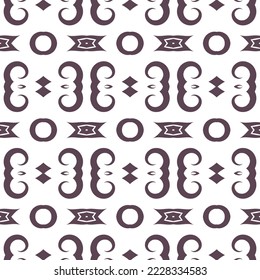 Geometric pattern. Seamless vector background. Ethnic graphic design.