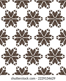 Geometric pattern. Seamless vector background. Ethnic graphic design.