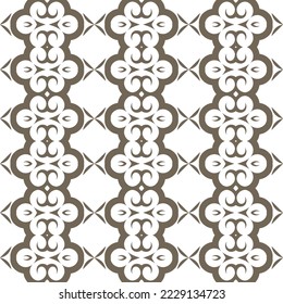 Geometric pattern. Seamless vector background. Ethnic graphic design.